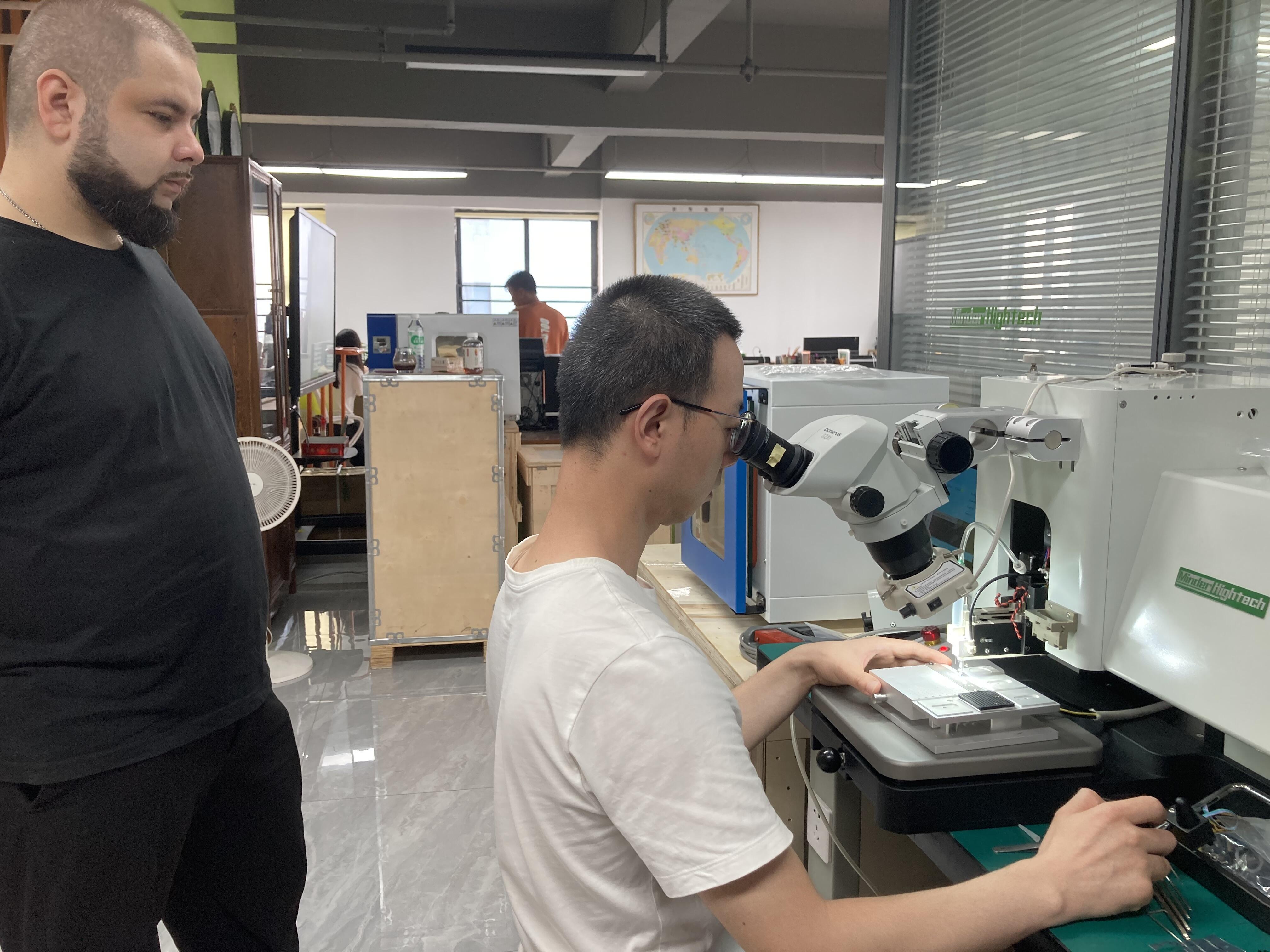 Small manual IC packaging equipment used in the laboratory Plasma